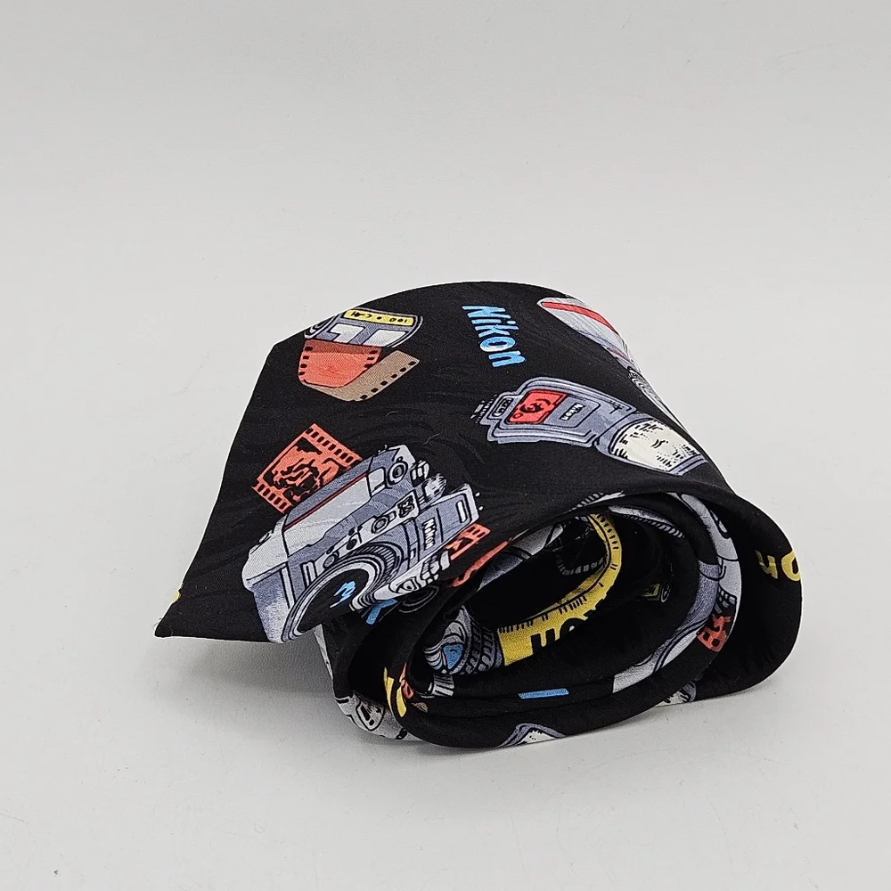 Rare Nikon camera photography enthusiast Tie